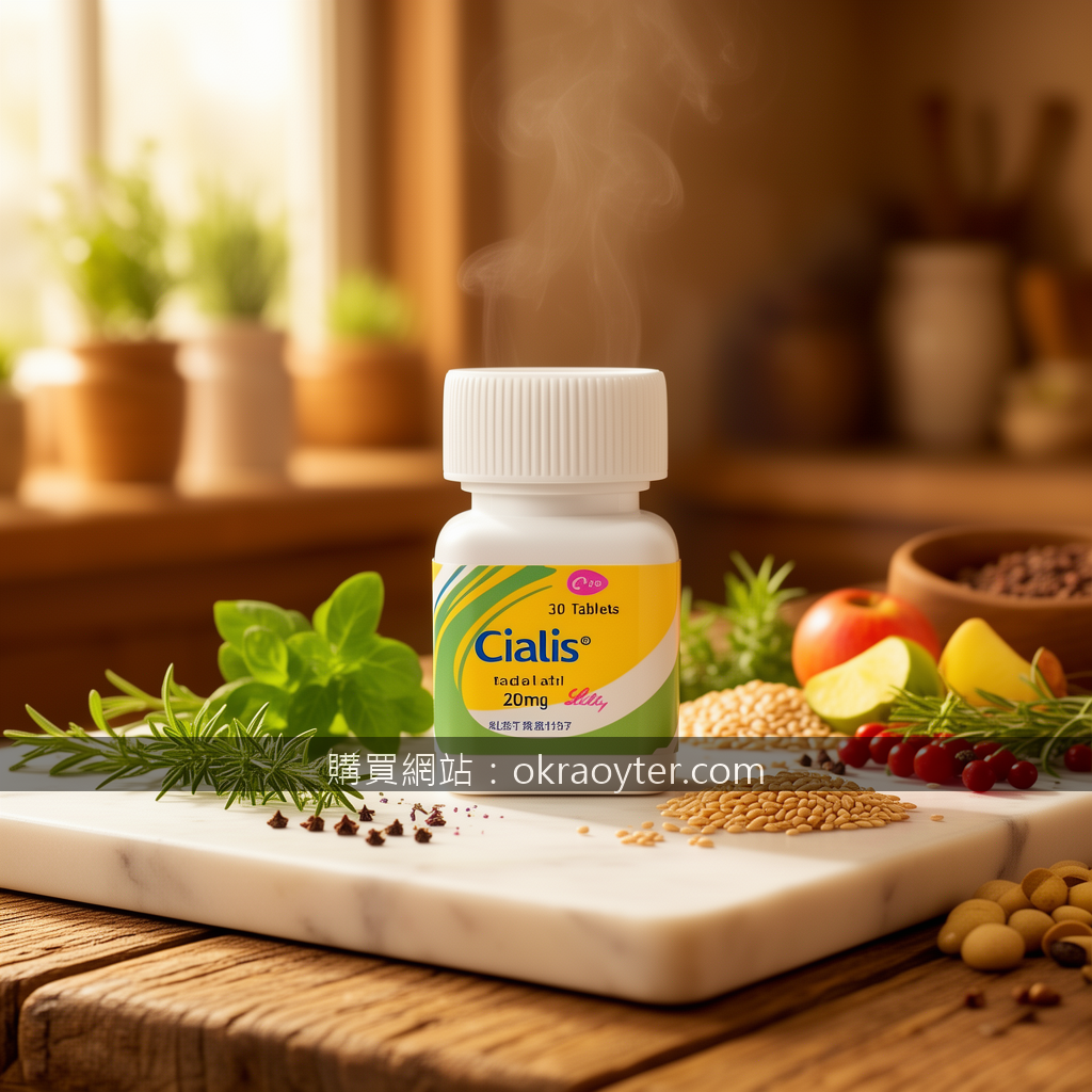 Appetizing food and beverage product photography.
Subject: Place the Cialis 20mg
